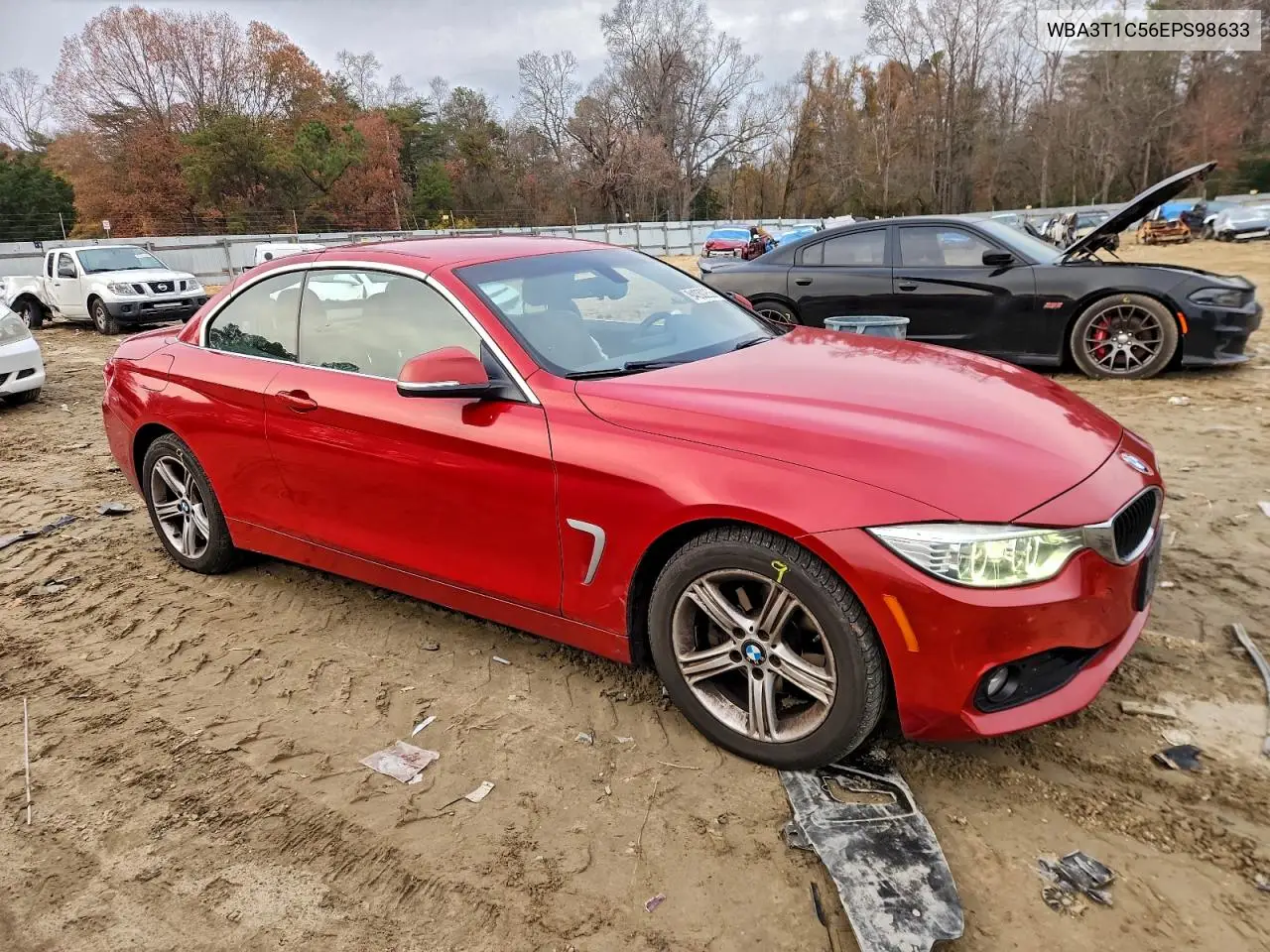 WBA3T1C56EPS98633 2014 BMW 428 Xi Sulev