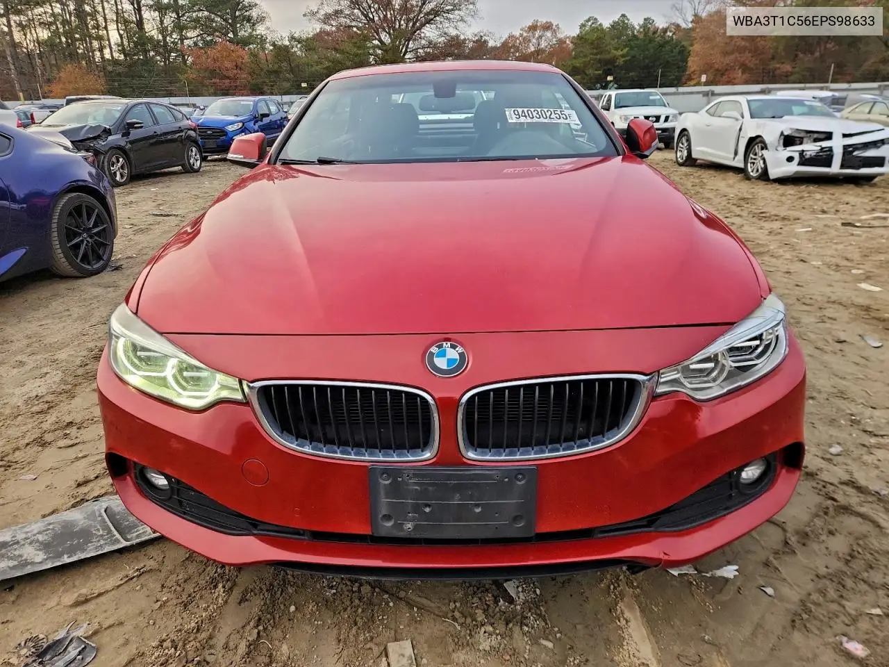 WBA3T1C56EPS98633 2014 BMW 428 Xi Sulev