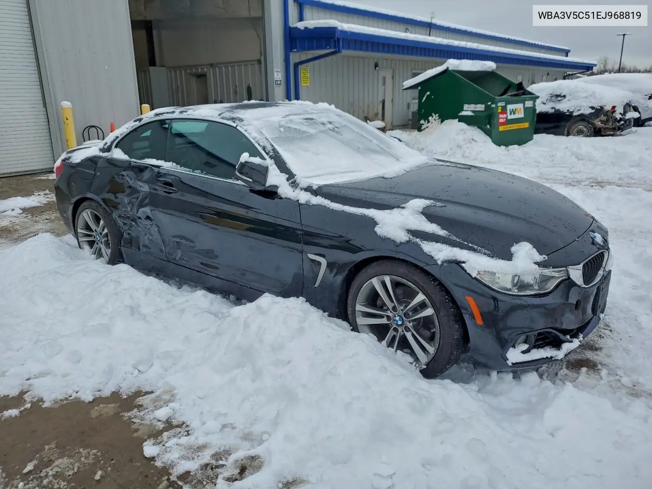 WBA3V5C51EJ968819 2014 BMW 428 I