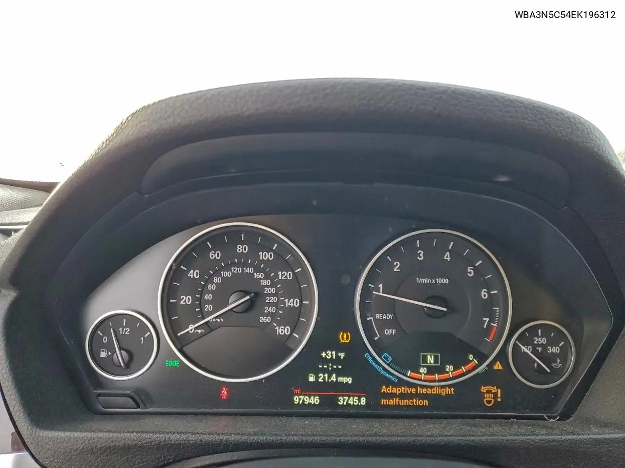 WBA3N5C54EK196312 2014 BMW 428 Xi