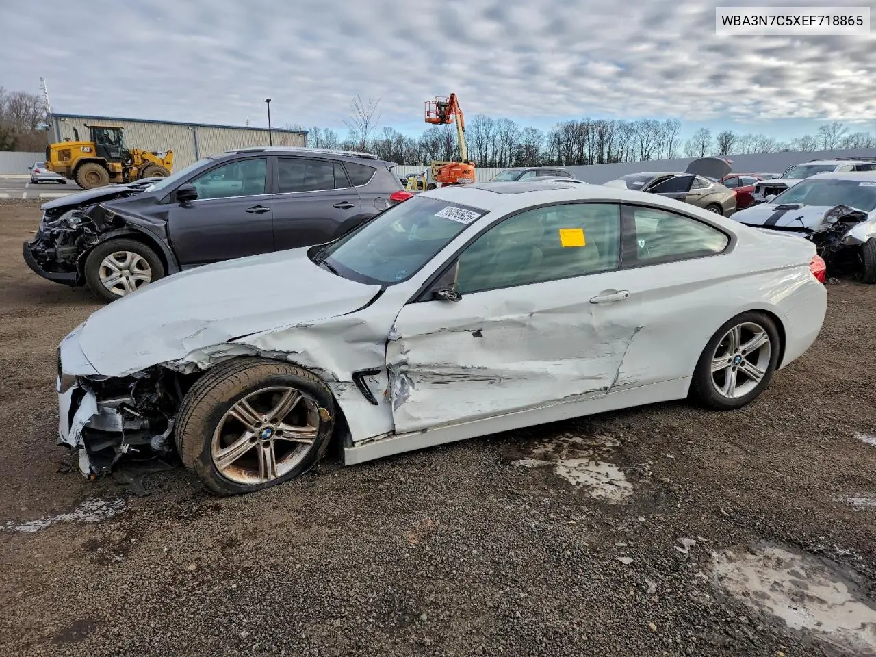 WBA3N7C5XEF718865 2014 BMW 428 I