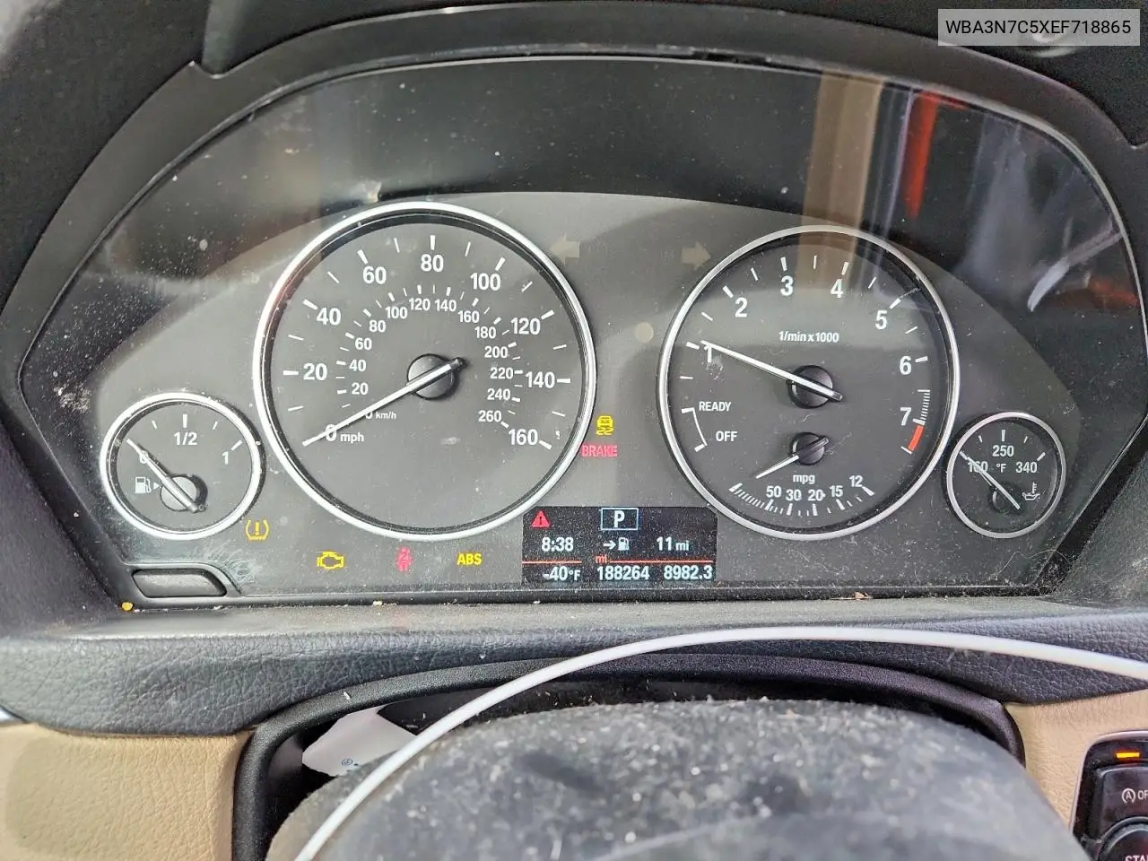 WBA3N7C5XEF718865 2014 BMW 428 I