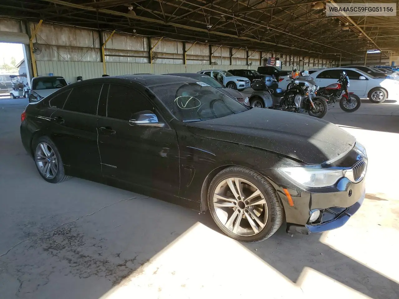 WBA4A5C59FG051156 2015 BMW 428 I Gran Coupe