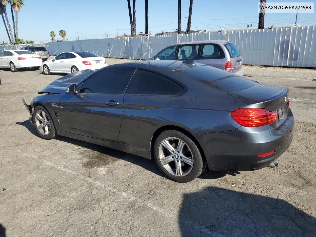 WBA3N7C59FK224988 2015 BMW 428 I