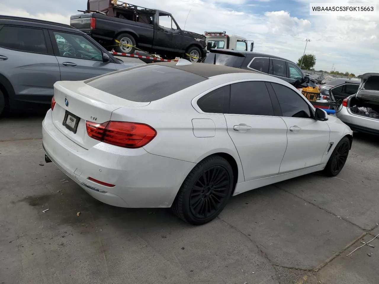 WBA4A5C53FGK15663 2015 BMW 428 I Gran Coupe