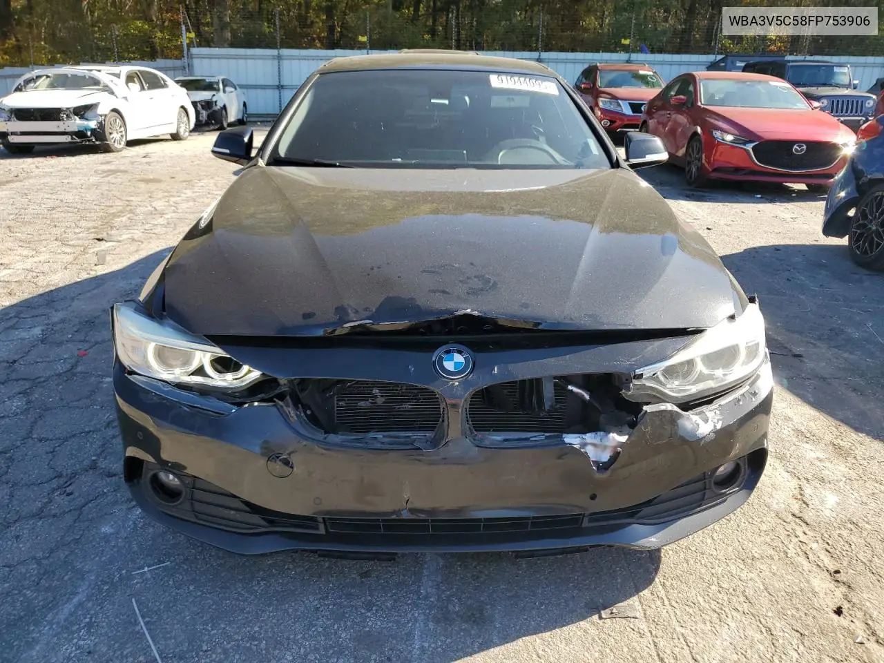 WBA3V5C58FP753906 2015 BMW 428 I