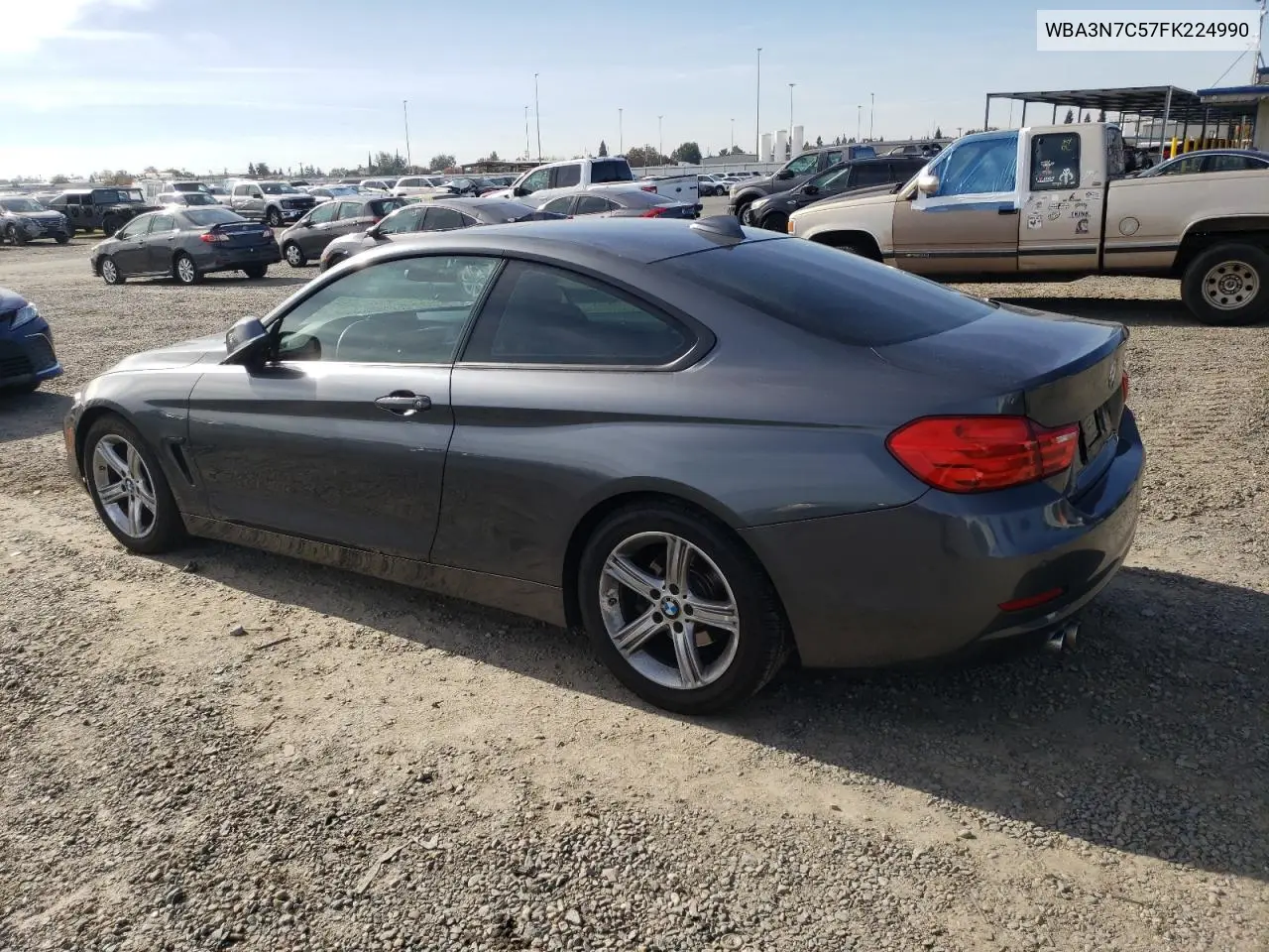 WBA3N7C57FK224990 2015 BMW 428 I