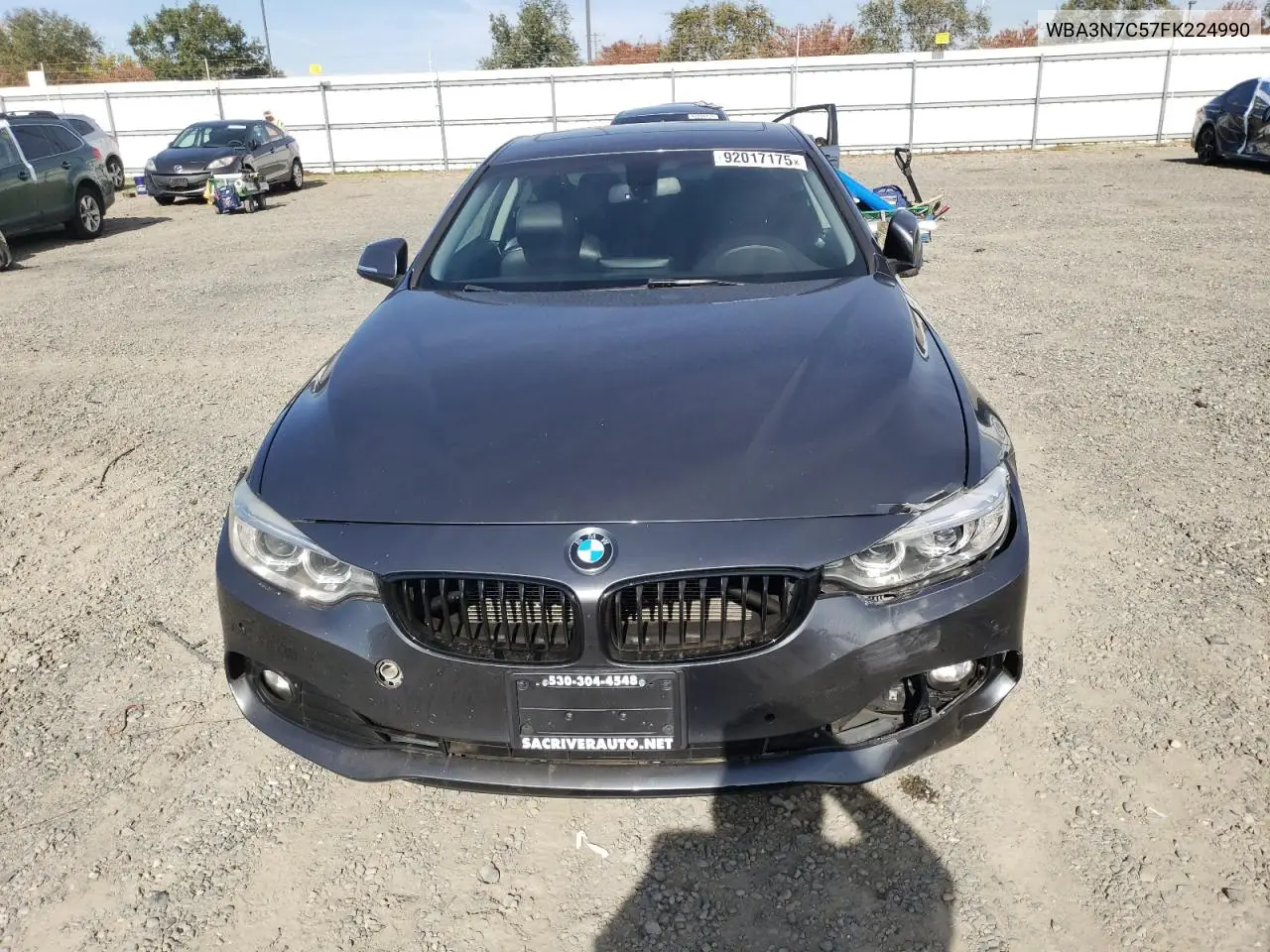 WBA3N7C57FK224990 2015 BMW 428 I