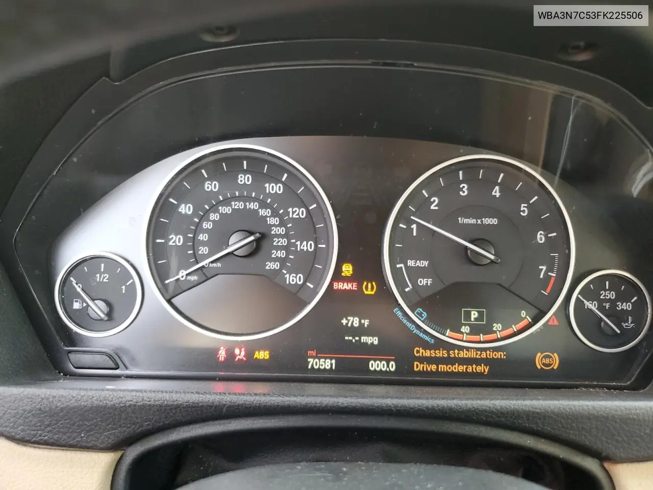 WBA3N7C53FK225506 2015 BMW 428 I