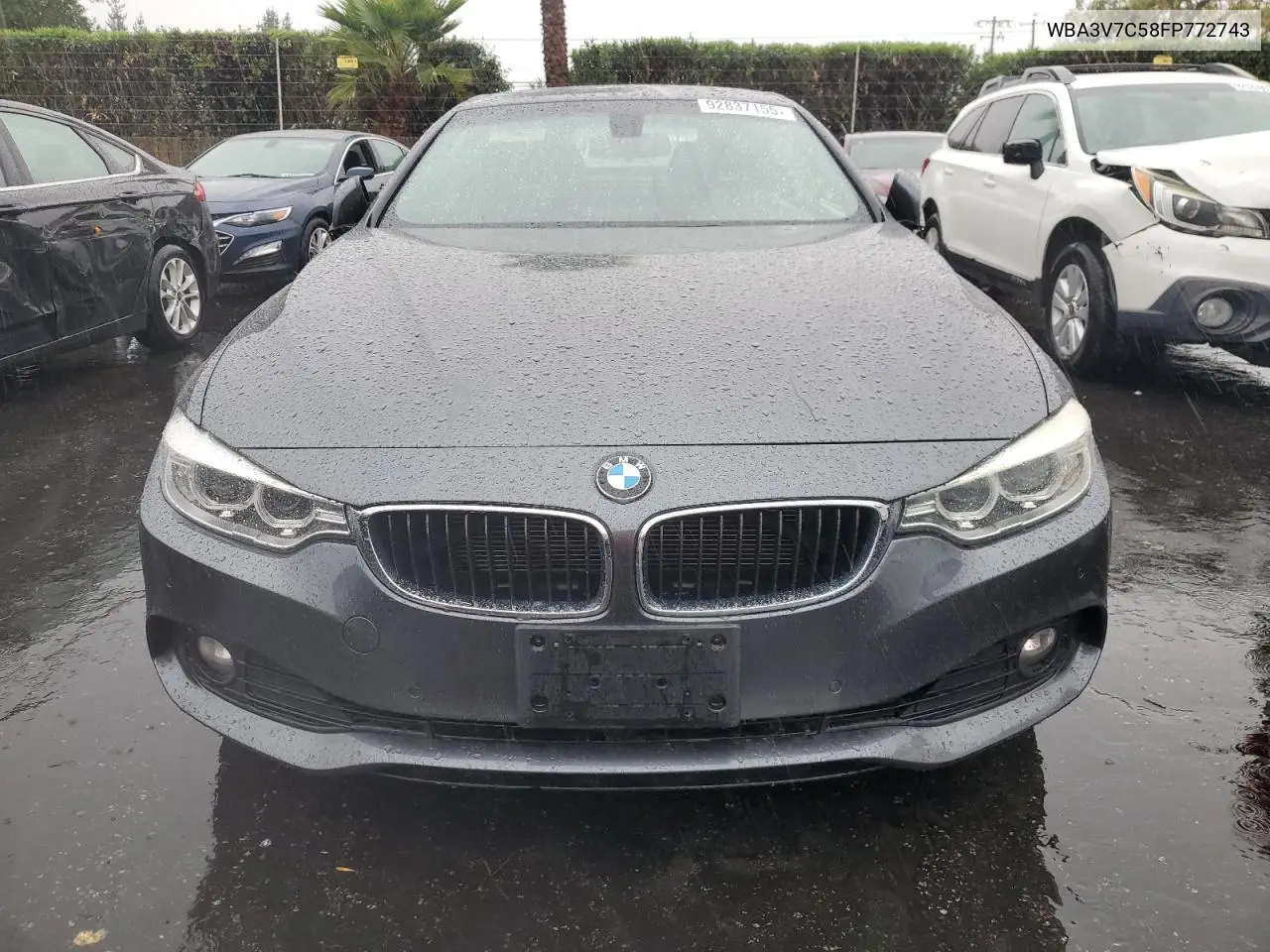 WBA3V7C58FP772743 2015 BMW 428 I Sulev