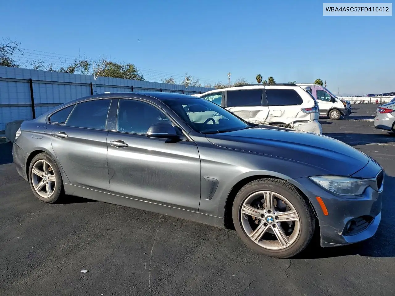 WBA4A9C57FD416412 2015 BMW 428 I Gran Coupe Sulev