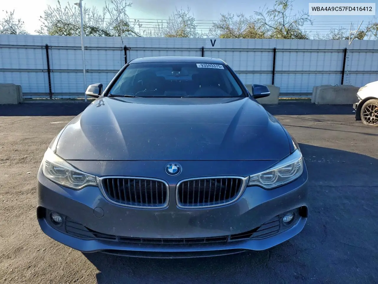 WBA4A9C57FD416412 2015 BMW 428 I Gran Coupe Sulev