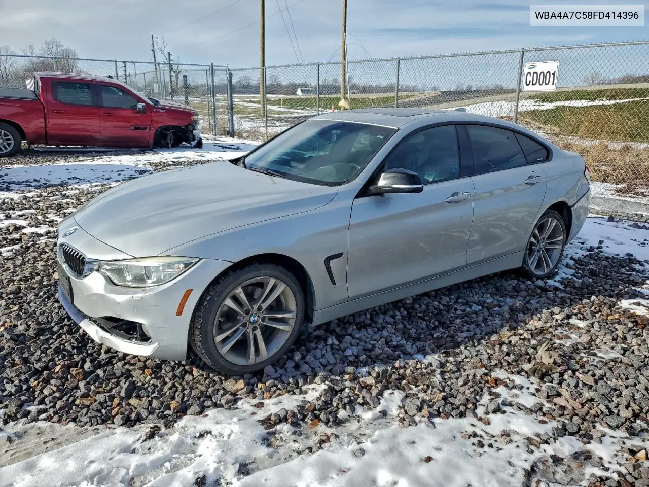 WBA4A7C58FD414396 2015 BMW 428 Xi Gran Coupe