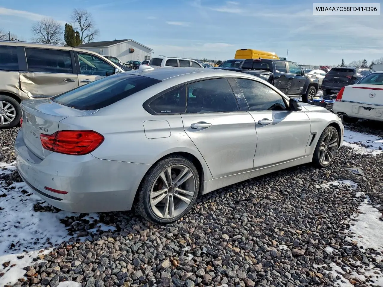 WBA4A7C58FD414396 2015 BMW 428 Xi Gran Coupe