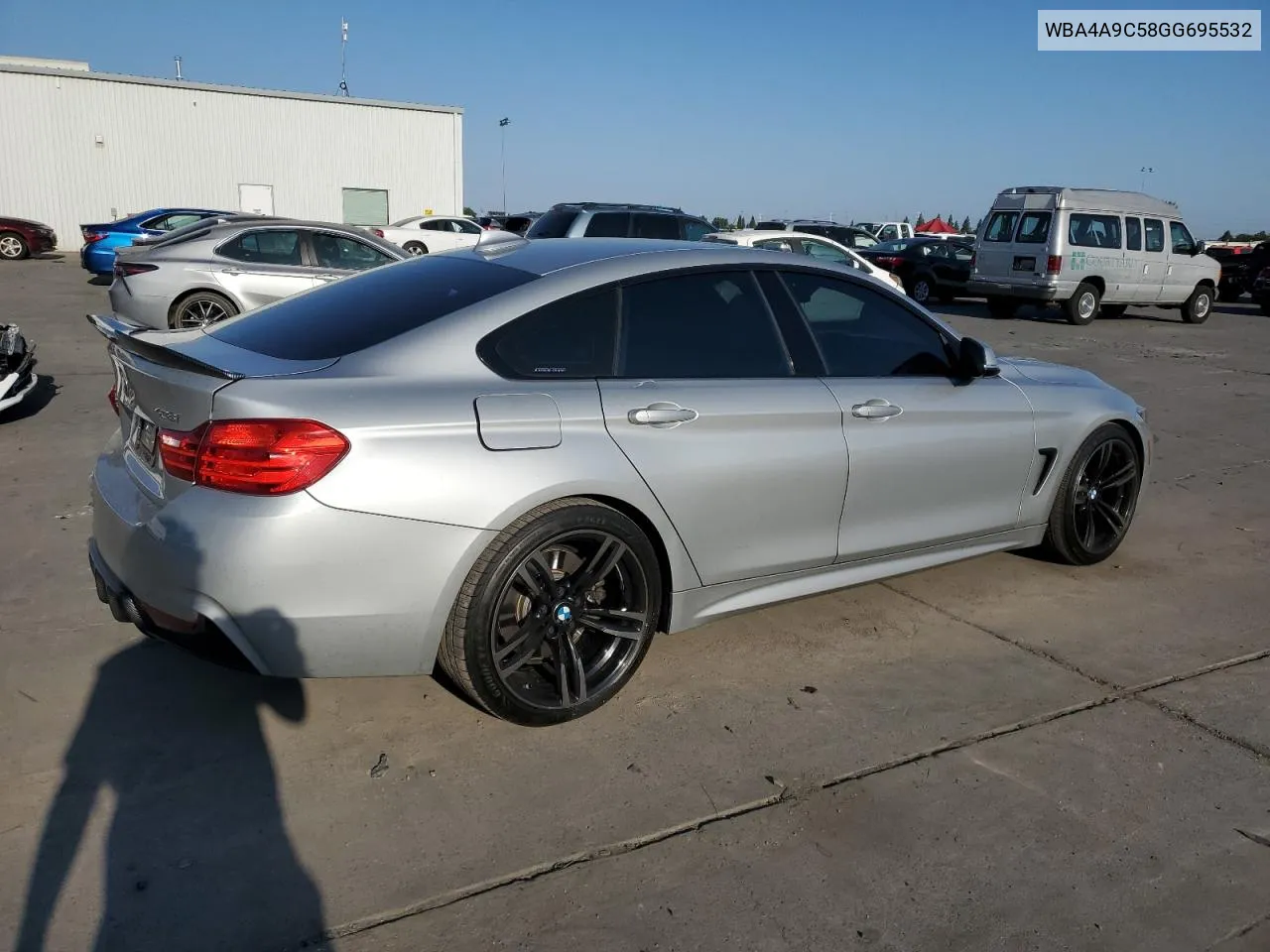 WBA4A9C58GG695532 2016 BMW 428 I Gran Coupe Sulev