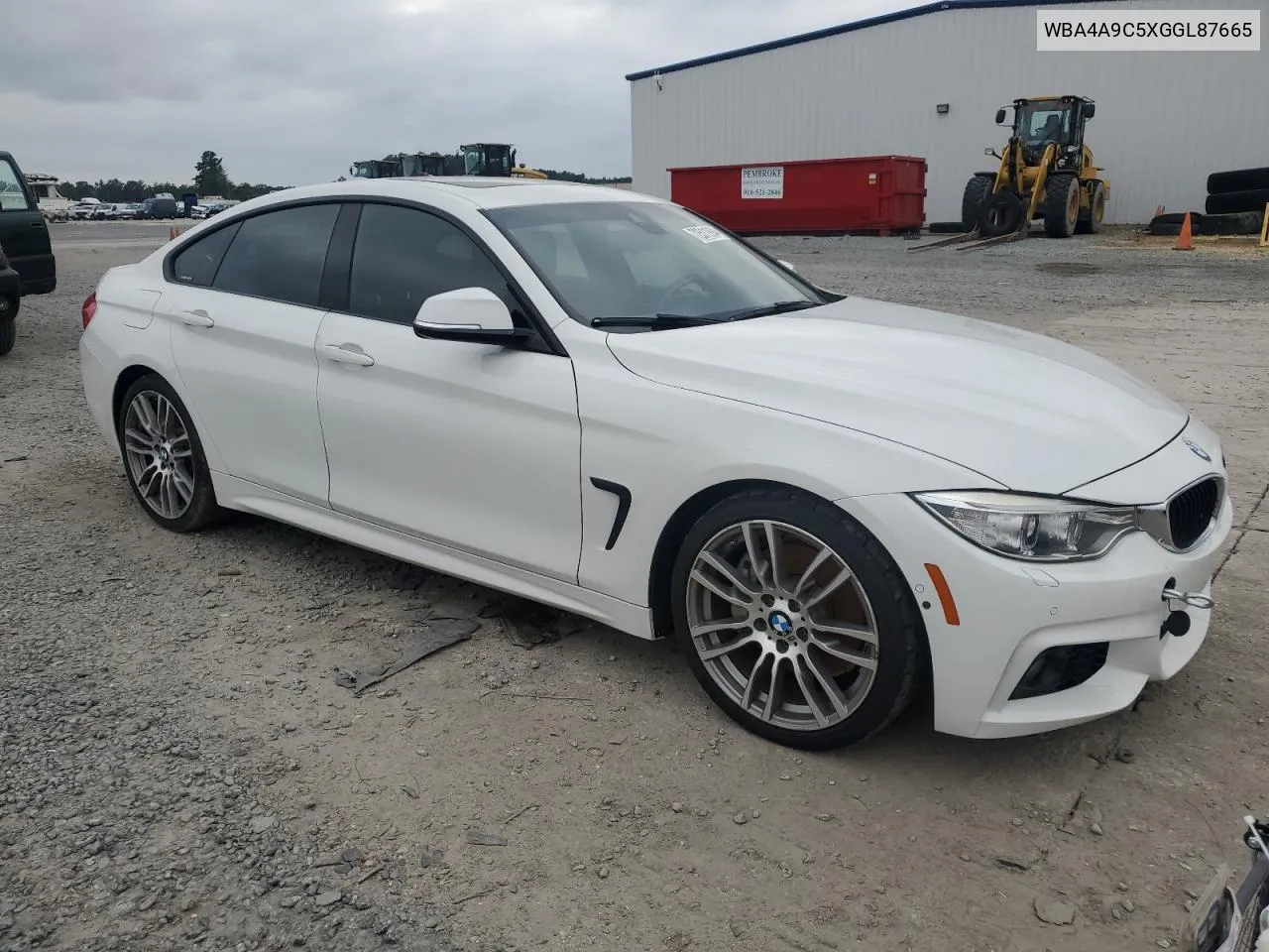 WBA4A9C5XGGL87665 2016 BMW 428 I Gran Coupe Sulev