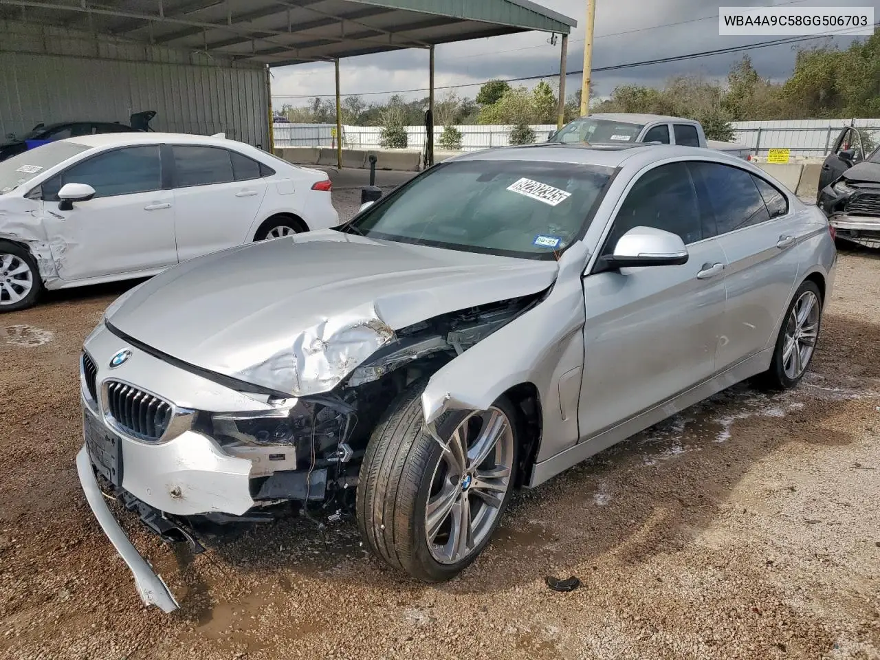 WBA4A9C58GG506703 2016 BMW 428 I Gran Coupe Sulev