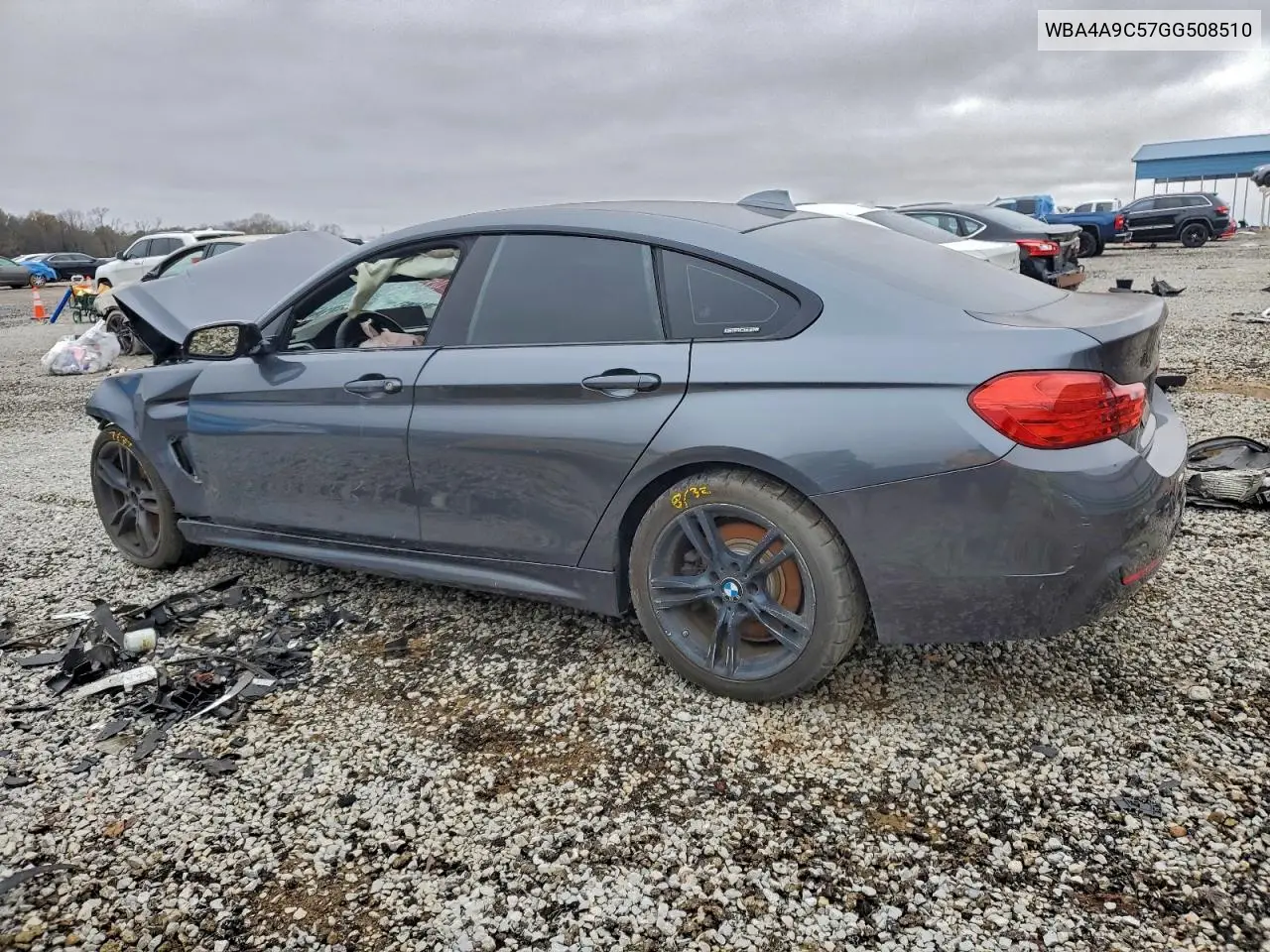 WBA4A9C57GG508510 2016 BMW 428 I Gran Coupe Sulev