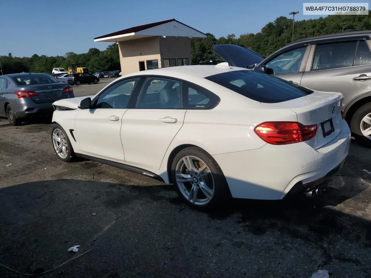 WBA4F7C31HG788379 2017 BMW 430I Gran Coupe