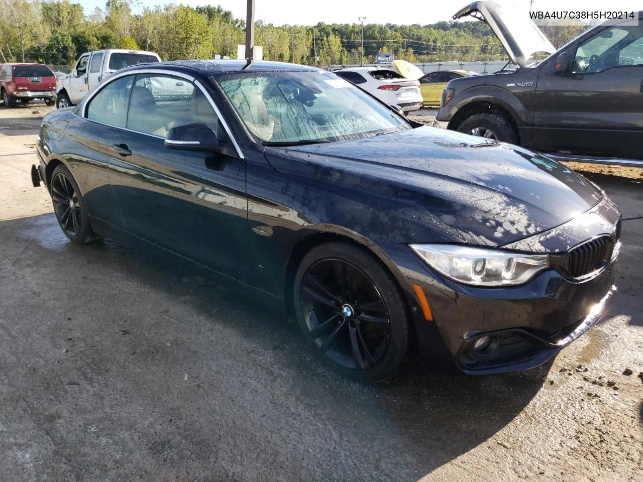 WBA4U7C38H5H20214 2017 BMW 430I