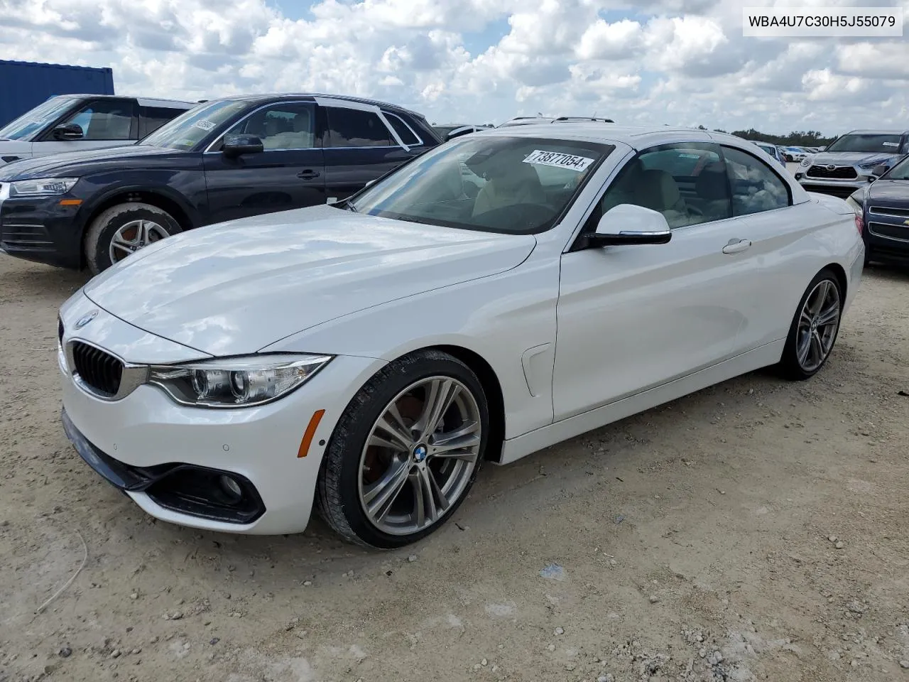 WBA4U7C30H5J55079 2017 BMW 430I