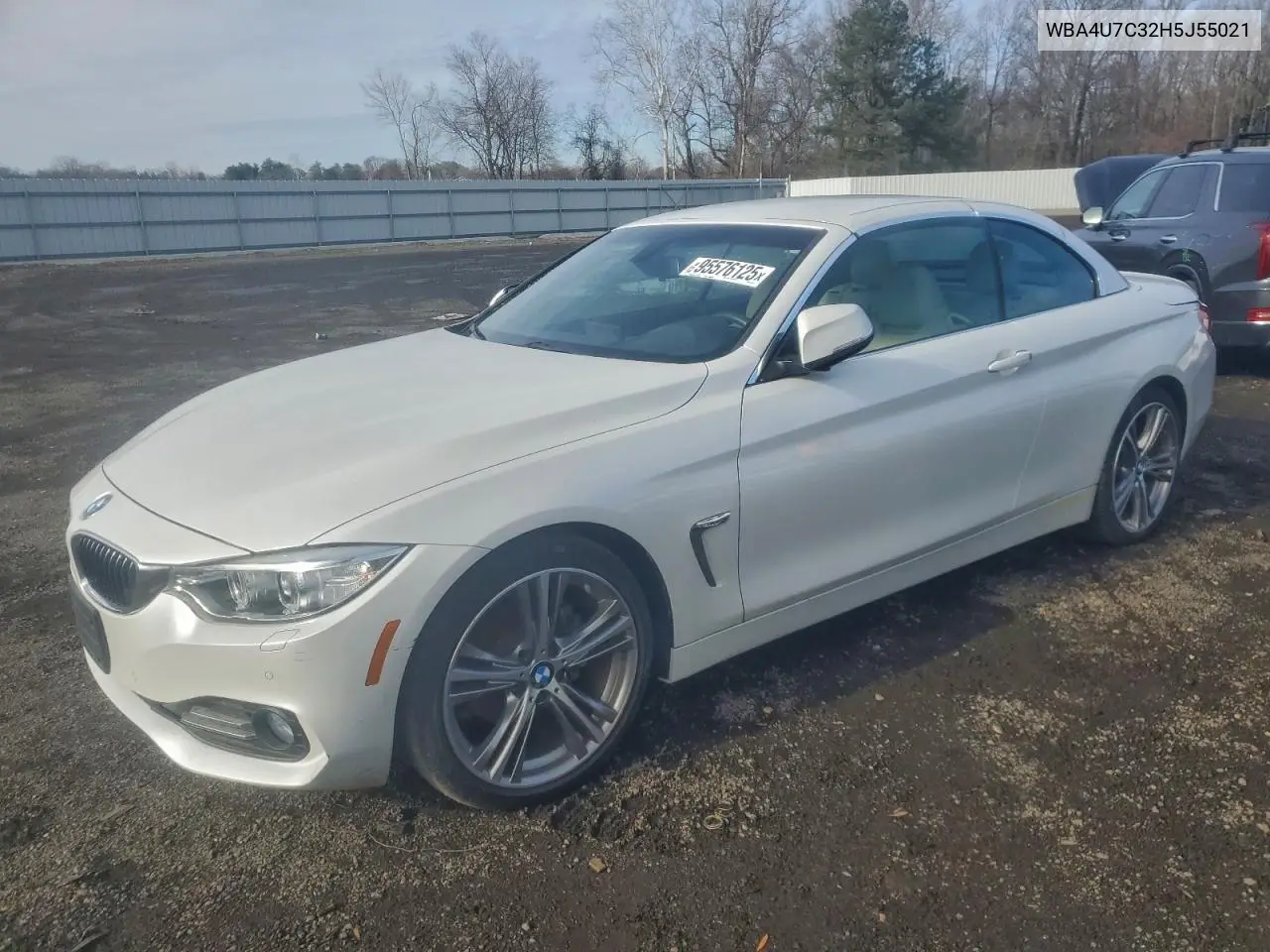 WBA4U7C32H5J55021 2017 BMW 430I
