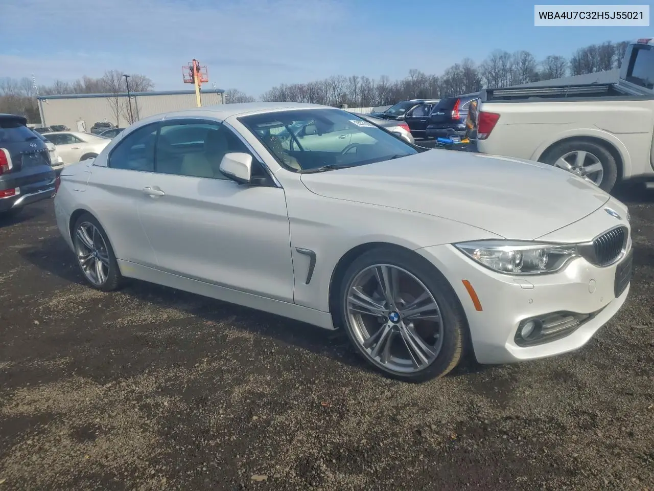 WBA4U7C32H5J55021 2017 BMW 430I