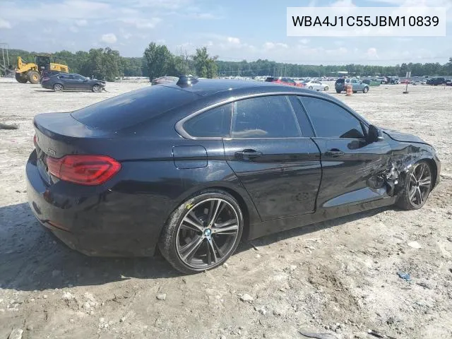 WBA4J1C55JBM10839 2018 BMW 430I Gran Coupe