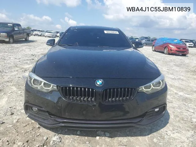 WBA4J1C55JBM10839 2018 BMW 430I Gran Coupe