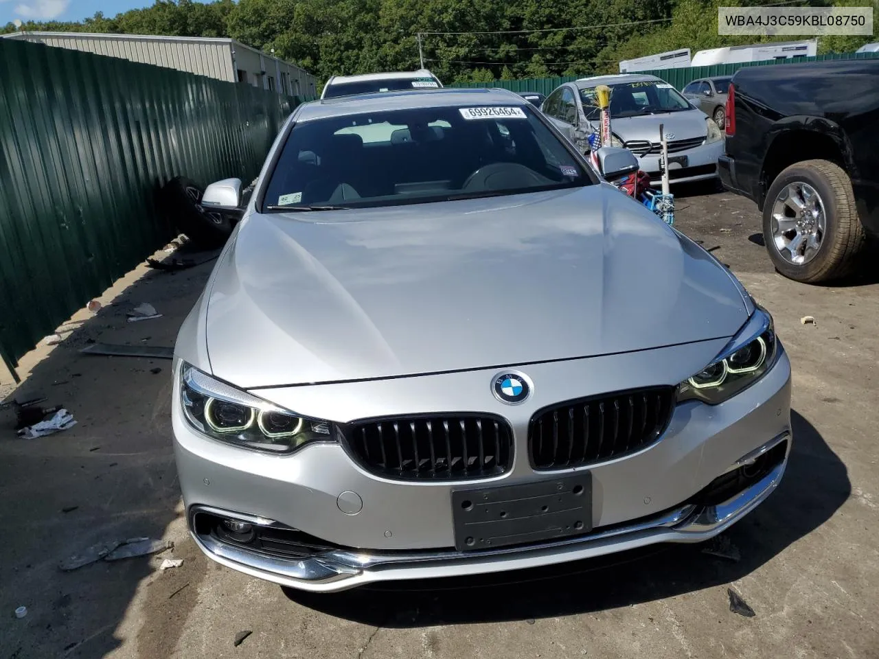 WBA4J3C59KBL08750 2019 BMW 430Xi Gran Coupe