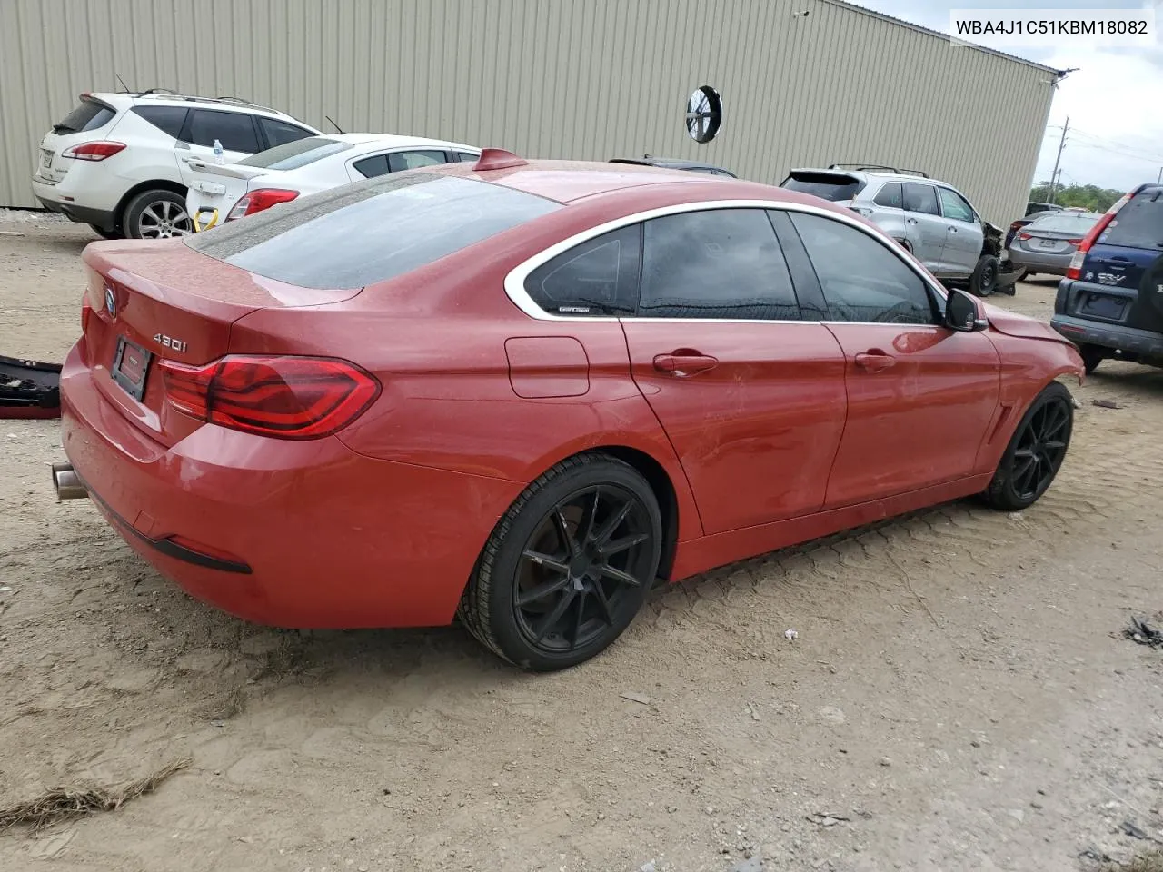 WBA4J1C51KBM18082 2019 BMW 430I Gran Coupe