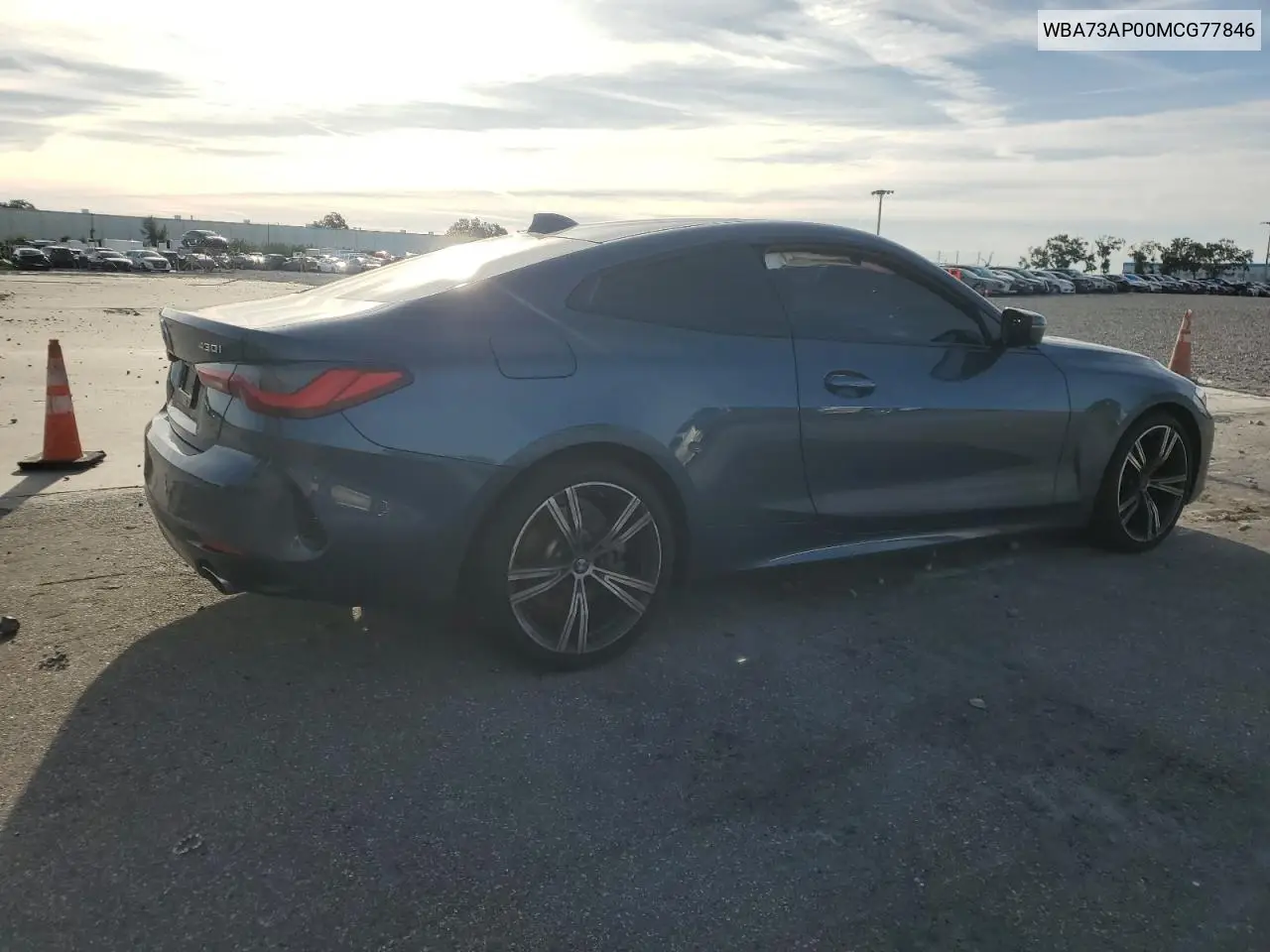 WBA73AP00MCG77846 2021 BMW 430Xi