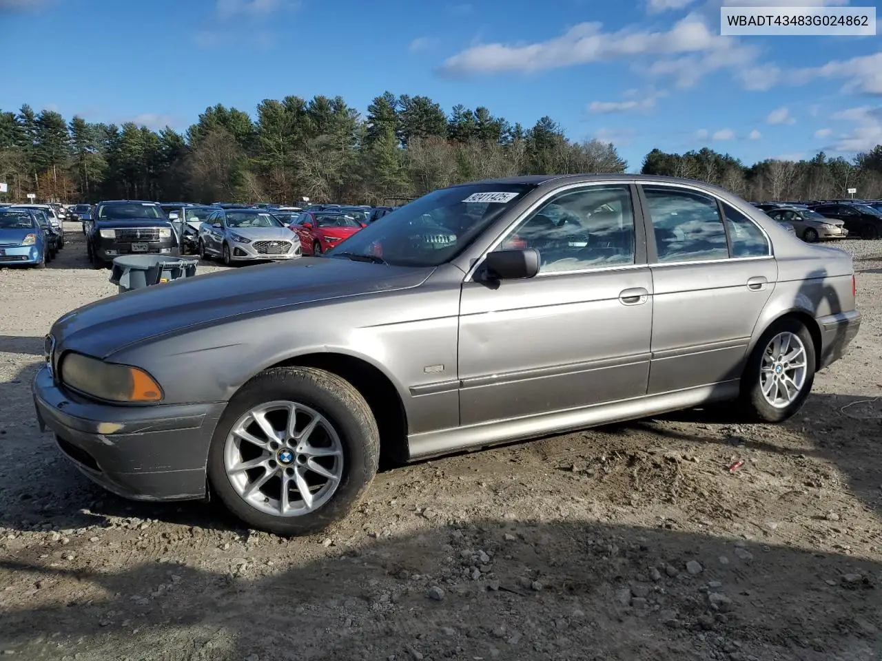 WBADT43483G024862 2003 BMW 525 I Automatic