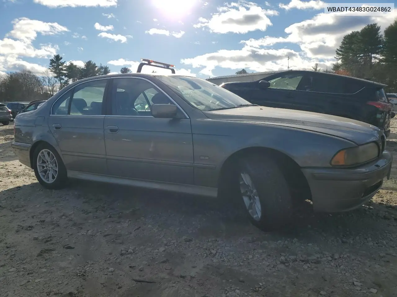 WBADT43483G024862 2003 BMW 525 I Automatic