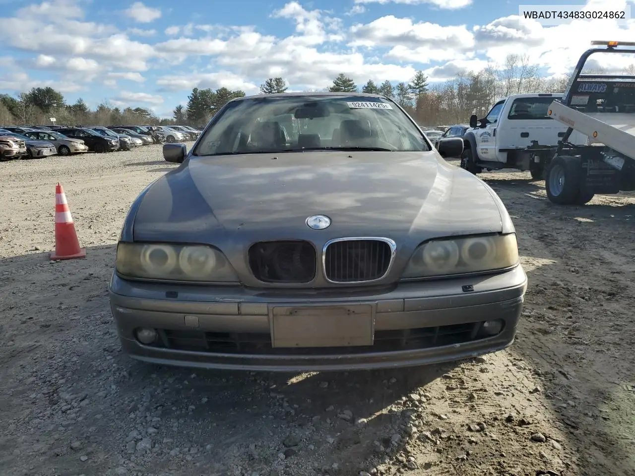 WBADT43483G024862 2003 BMW 525 I Automatic