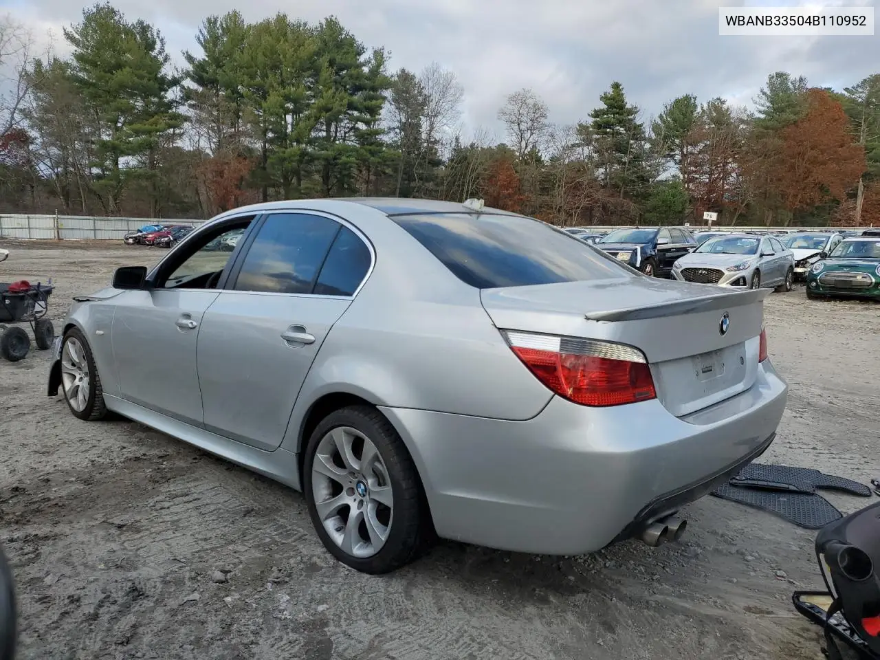 WBANB33504B110952 2004 BMW 545 I