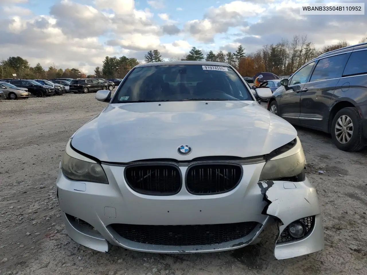 WBANB33504B110952 2004 BMW 545 I