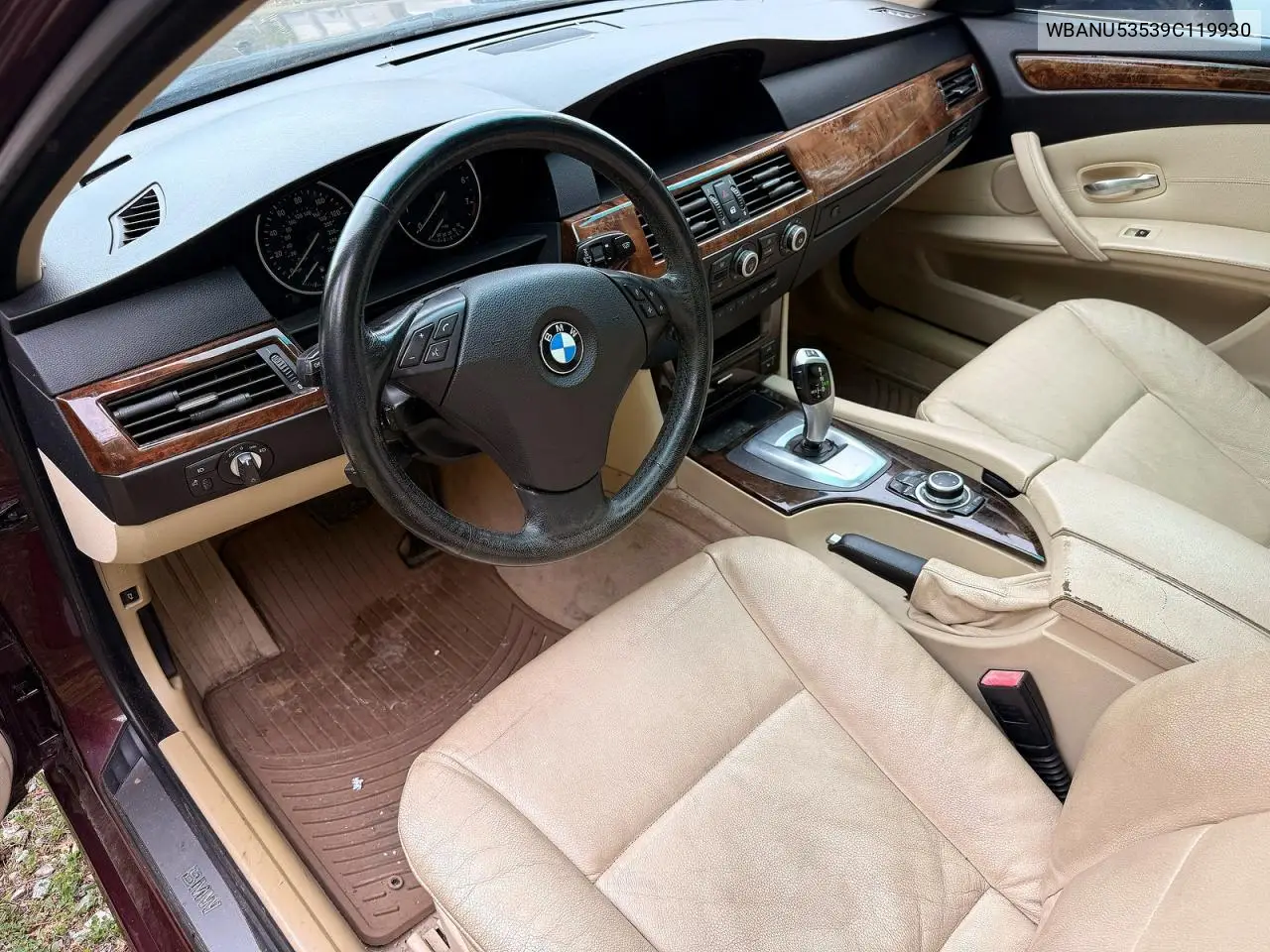 WBANU53539C119930 2009 BMW 528 I