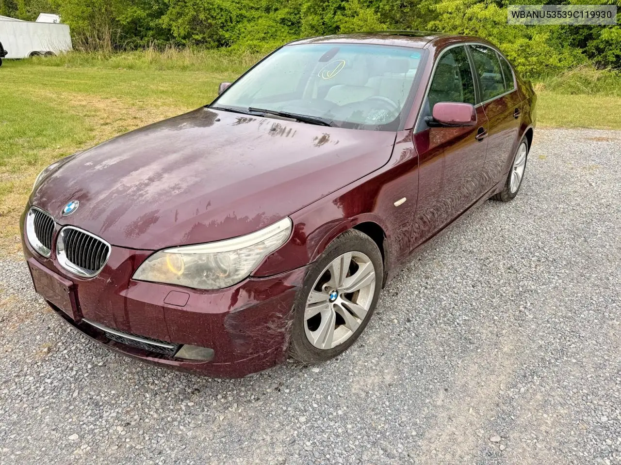 WBANU53539C119930 2009 BMW 528 I