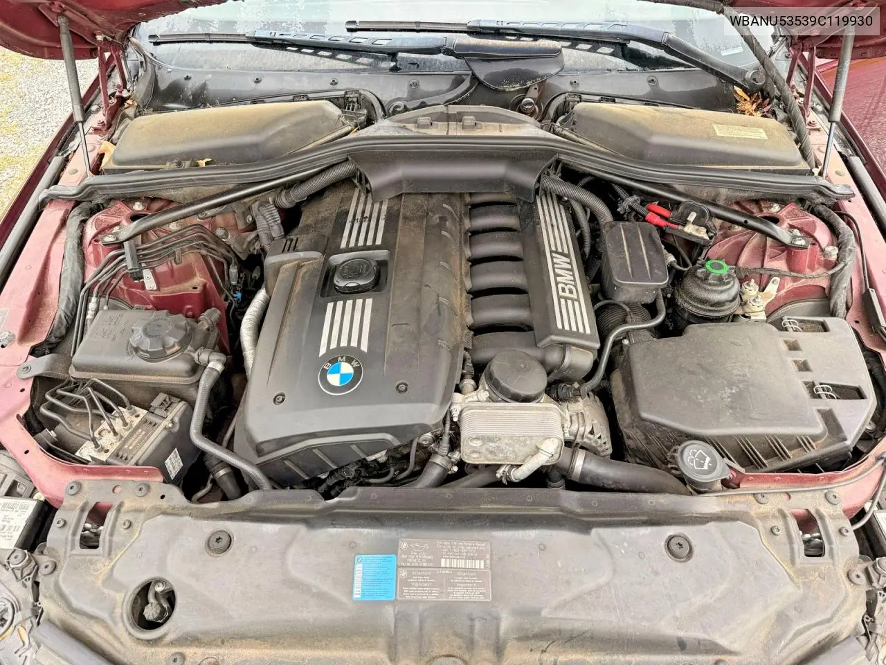 WBANU53539C119930 2009 BMW 528 I