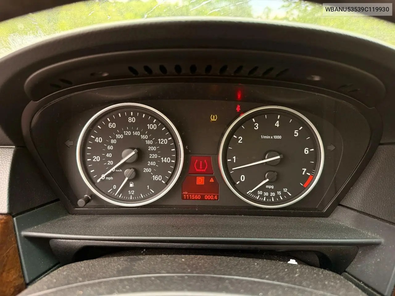 WBANU53539C119930 2009 BMW 528 I