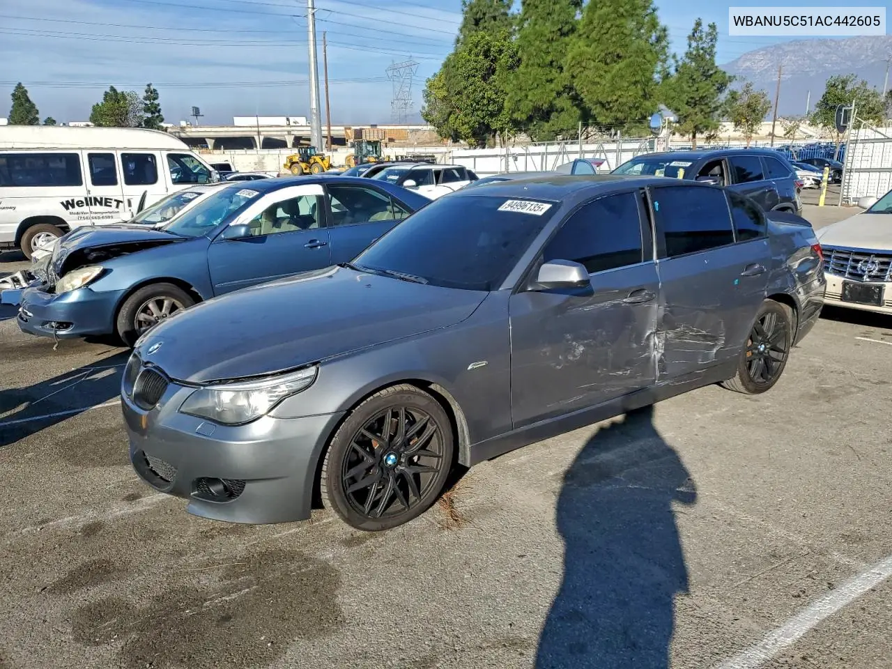 WBANU5C51AC442605 2010 BMW 528 I