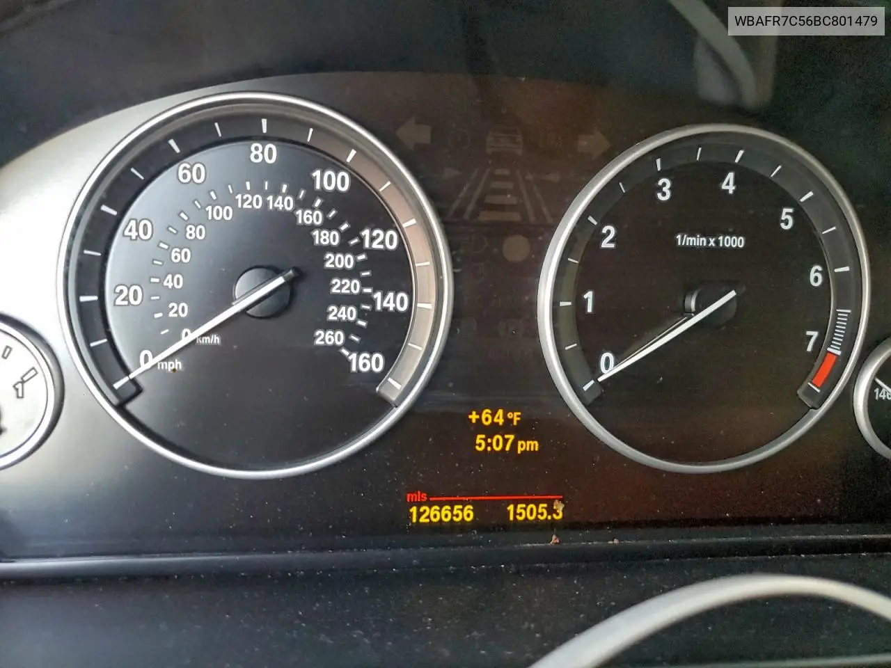 WBAFR7C56BC801479 2011 BMW 535 I