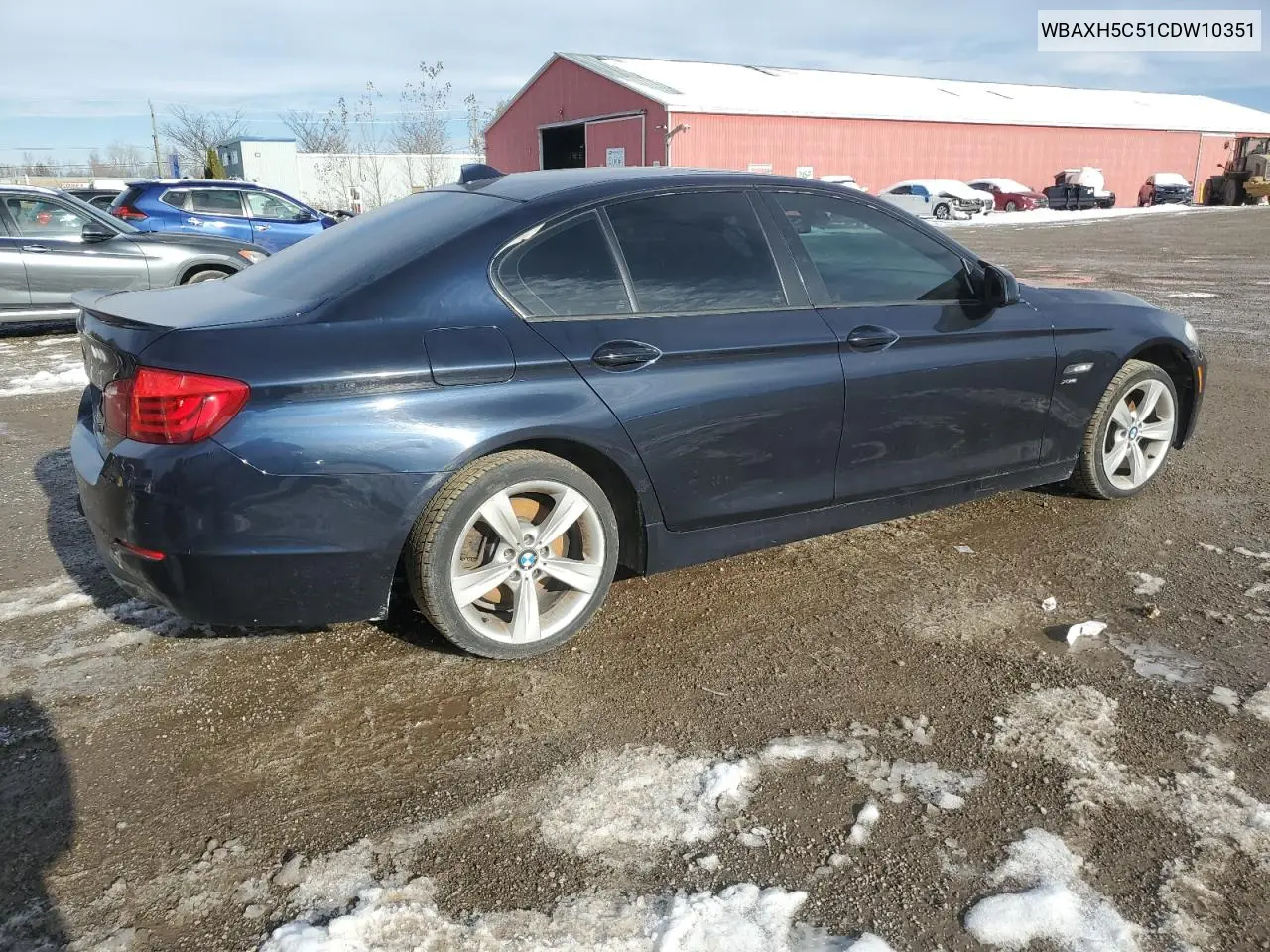 WBAXH5C51CDW10351 2012 BMW 528 Xi