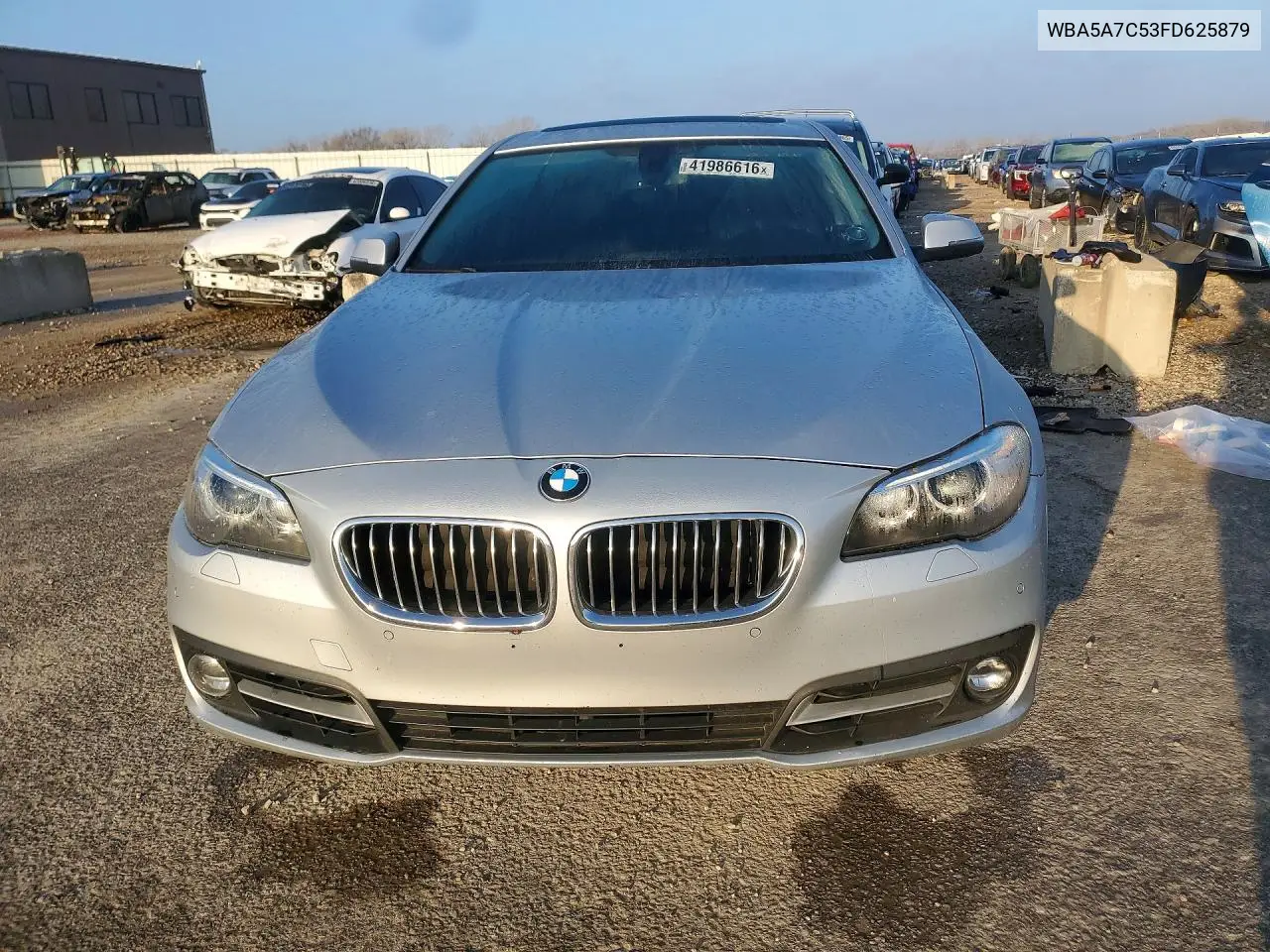 2015 BMW 528 Xi VIN: WBA5A7C53FD625879 Lot: 41986616
