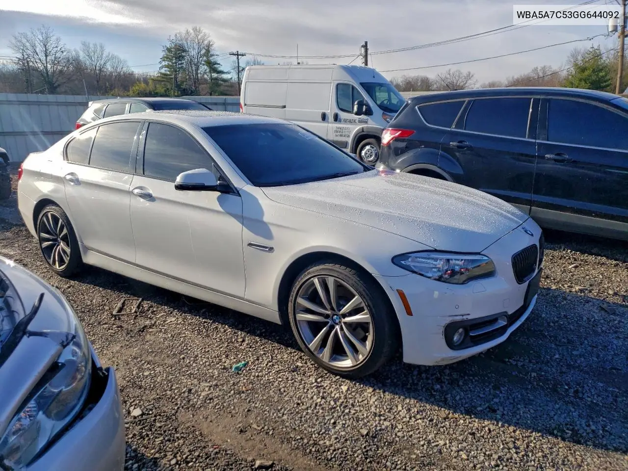 WBA5A7C53GG644092 2016 BMW 528 Xi
