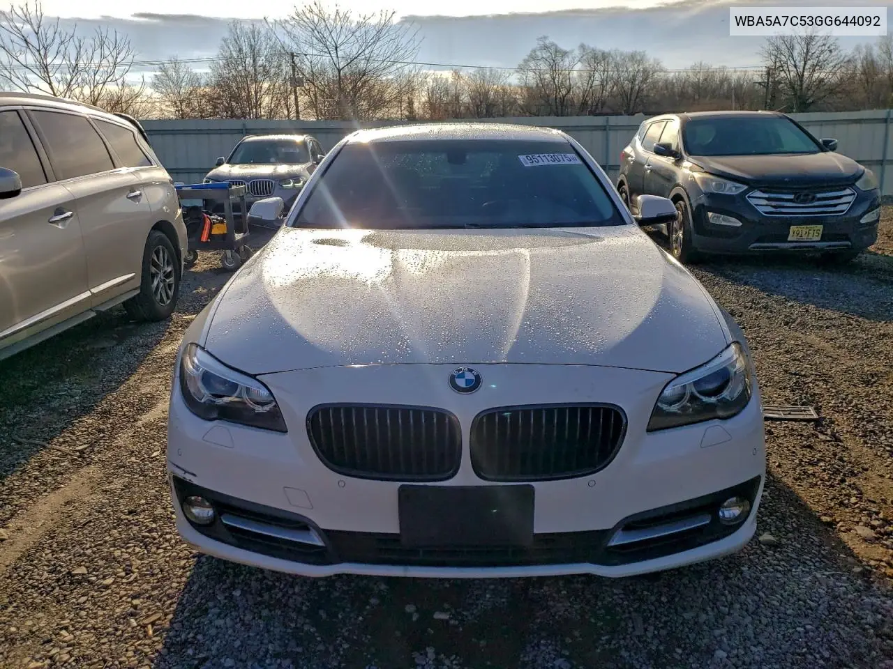 WBA5A7C53GG644092 2016 BMW 528 Xi