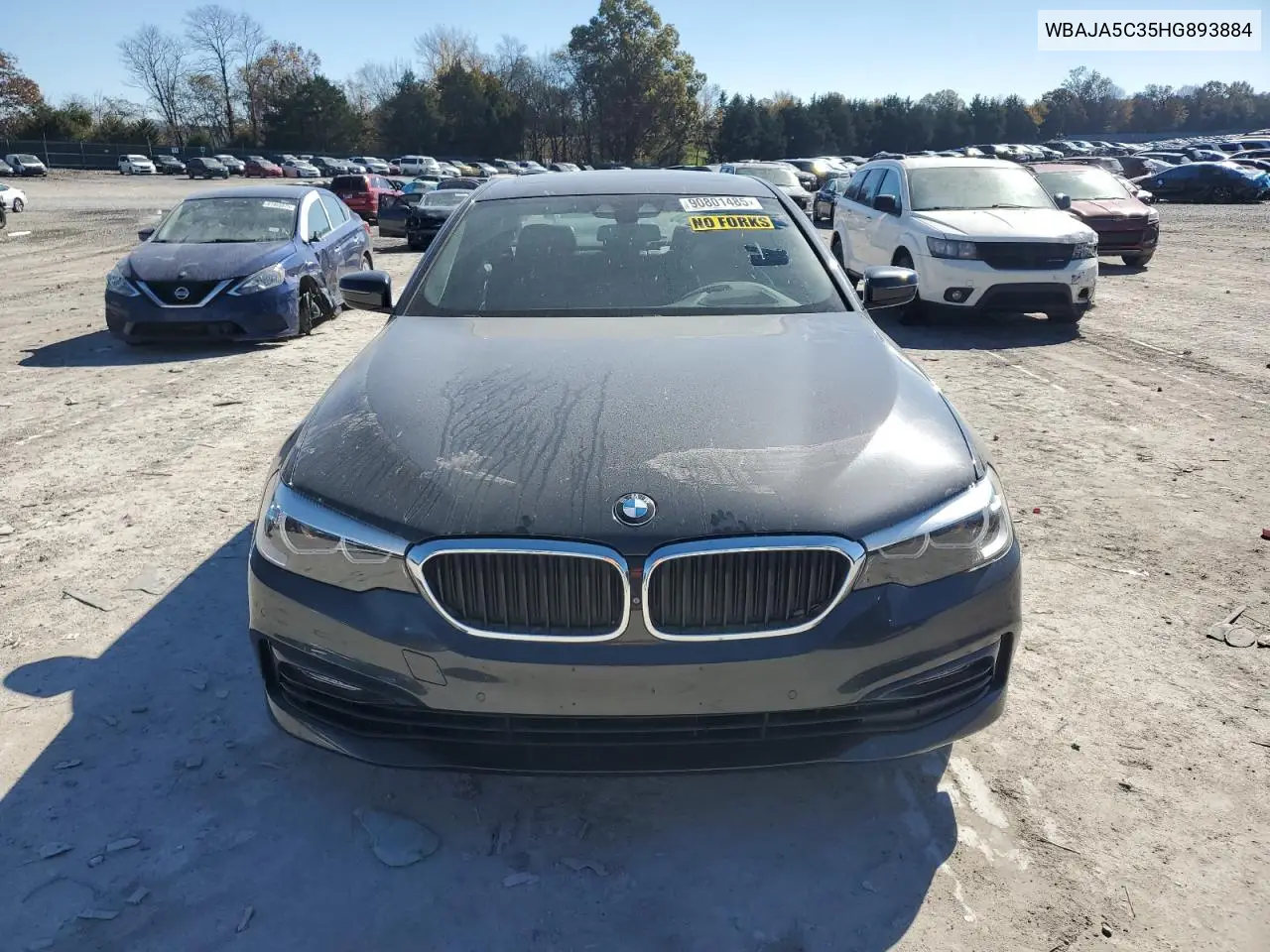 WBAJA5C35HG893884 2017 BMW 530 I