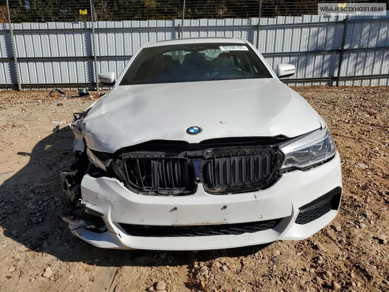 WBAJE5C3XHG914846 2017 BMW 540 I