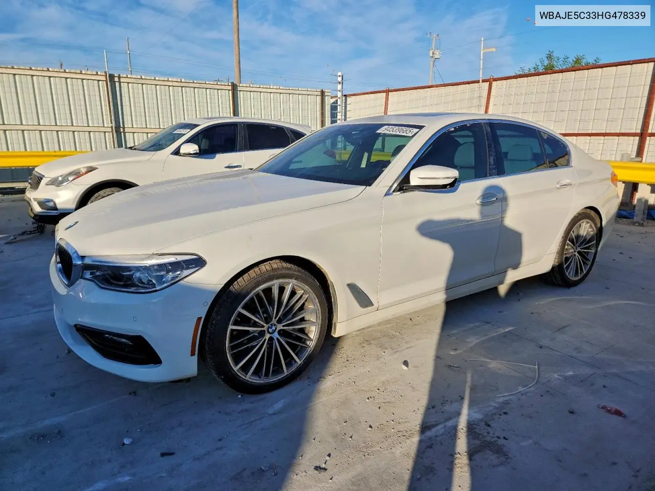 WBAJE5C33HG478339 2017 BMW 540 I